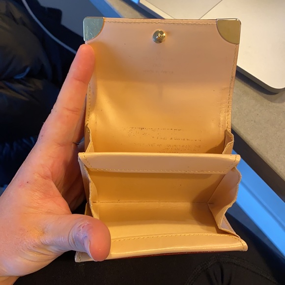 VINTAGE LV MURAKAMI BLACK CARD HOLDER - Picture 6 of 10